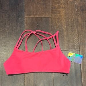 Jolyn Women's Pink Bikini Top